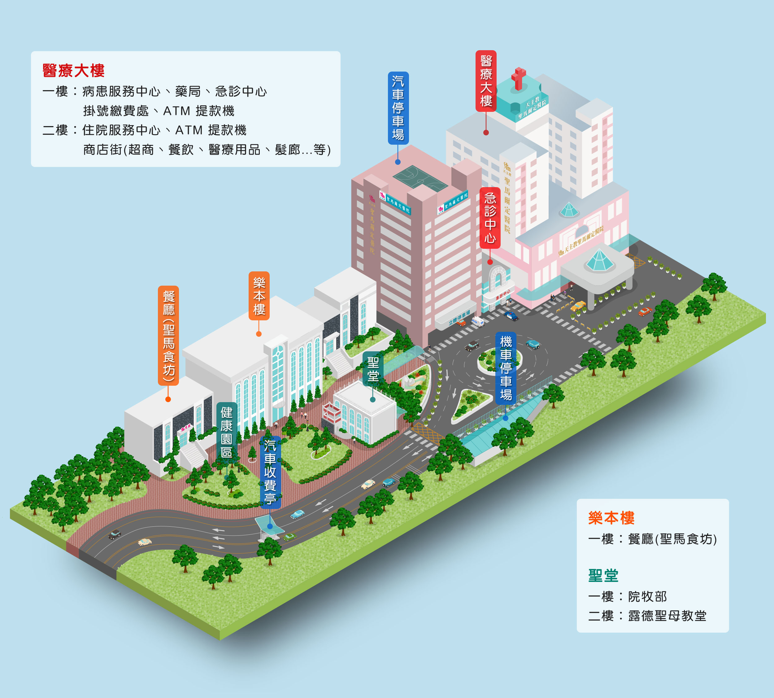 大雅院區立體圖