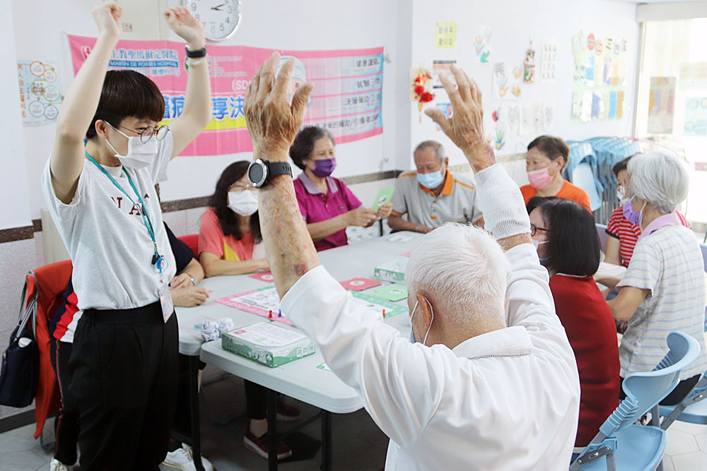 聖馬爾定醫院推出運動桌遊  手腦並用避免肌少與失智